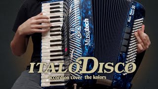 Italodisco The kolors   accordion cover 🪗 [upl. by Marlow812]