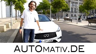 Mit dem neuen Infiniti Q30 Premium Tech 22d 170 PS nach Berlin TEST  REVIEW [upl. by Maddis]