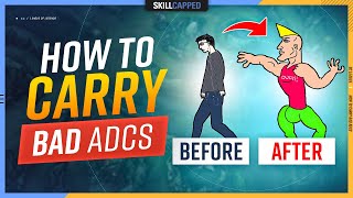 How to CARRY BAD ADCS as Support  League of Legends [upl. by Crean]