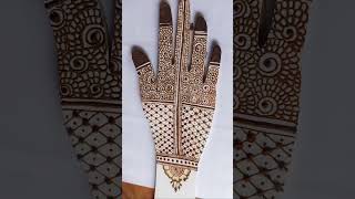 Easy Checks Mehndi Design 19092024 [upl. by Sirej]