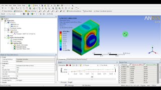 ANSYS Workbench  Contact Non linearity  Interference Analysis  Solid Mesh [upl. by Wavell468]