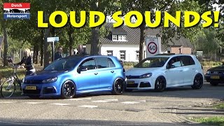 400HP VW Golf R mk6  385HP Golf 6R LOUD Sounds [upl. by Dreddy]