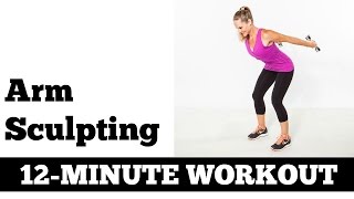 12 Minute Arms Upper Body Exercises  Full Length Strength Home Workout [upl. by Halullat]