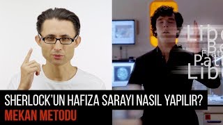 Sherlock’un hafıza sarayı nasıl yapılır Mekan Metodu [upl. by Risser]