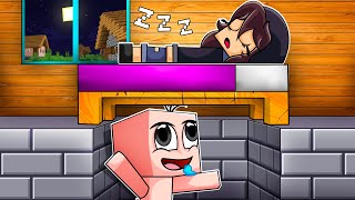 Pasé 24 Horas en la Casa de mi Amiga NOOBSI en MINECRAFT 😂 BEBÉ NOOB TROLLEA A BEBÉ NOOBSI [upl. by Einaled5]