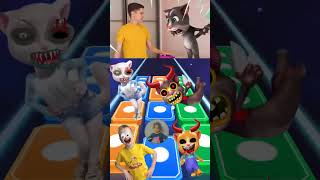 Talking Tom EXE 🆚 Angel TOM EXE 🆚 Yellow Cat EXE 🆚 Vlad EXE Coffin dance X Tiles hop viral [upl. by Gamaliel]