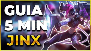 GUIA JINX ADC S11 DEFINITIVA💀  RUNAS  BUILD  COMBO GUIA RAPIDA [upl. by Anirbaz]