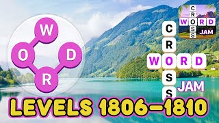 Crossword Jam Levels 1806  1810 Answers [upl. by Troc]