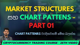 Market එක Structure කරමු  Chart Patterns  SINHALA  Part 01  25th Video [upl. by Augustin]