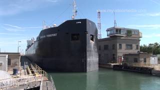 Welland Canal Lock 7  Canada HD Travel Channel [upl. by Ocana]