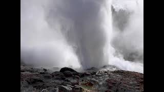 Steamboat Geyser Yellowstone  Huge Eruption [upl. by Scheers]