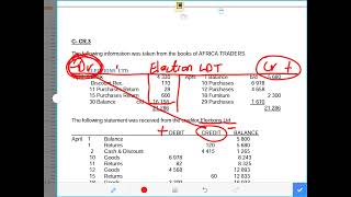 Creditors Reconciliation Statement Exercise 3 [upl. by Nerok]