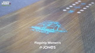 Jones  Flagship Womens  Snowboard  Snowleadercom [upl. by Elletse510]