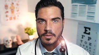 ASMR  3 HOUR Cranial Nerve Exam Follow The Light Ear Cleaning Vitals Doctor Roleplay For Sleep [upl. by Pavlish]