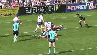 TRIES  R17  Wakefield vs Featherstone 2024 [upl. by Merth]