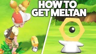 How to get Meltan in Pokemon Lets Go Pikachu amp Eevee [upl. by Eppillihp450]