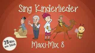 Sing Kinderlieder MaxiMix 8 RiRaRutsch uvm  Kinderlieder zum Mitsingen  Sing Kinderlieder [upl. by Palladin281]