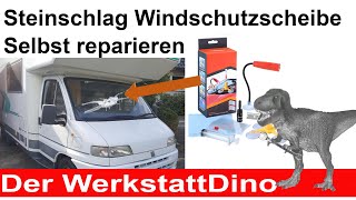 Steinschlag Windschutzscheibe selbst reparieren [upl. by Nnylaf]