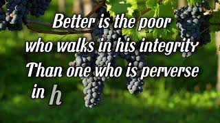 Proverbs 191 Explained Wisdom on Integrity and Wealth [upl. by Ettevy]