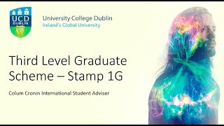 Third Level Graduate Scheme  Stamp 1G [upl. by Nniuq]