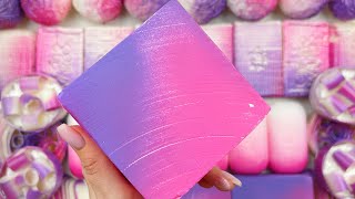 ASMR SOAP★Compilation set★Crushing soap★Cutting soap cubes★FOAMampGLITTERampSTARCH★ [upl. by Atnoek]