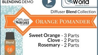 Essential Oil Blends—Orange Pomander [upl. by Audly]