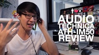 Audio Technica ATHIM50 InEar Earphone Review [upl. by Askwith882]