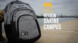 Dakine Campus Schulrucksack  Review auf Deutsch  Rucksack Test [upl. by Noled817]