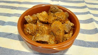 MORCILLO o JARRETE de ternera guisado  Receta FÁCIL de estofado de carne en salsa [upl. by Glennie243]