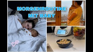 MORGENROUTINE mit BABY 3 Monate alt ☀️👶🏼  LuMiLio [upl. by Waldner]