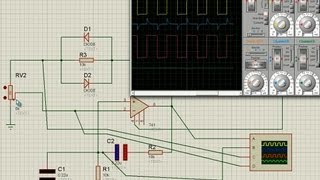 Wien Bridge Oscillator Design and Simulation Using ISIS Proteus Professional [upl. by Norward]