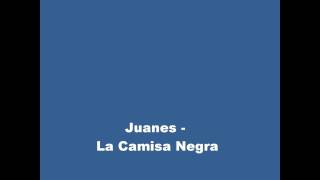 Juanes  La Camisa Negra Lyrics [upl. by Rihana]