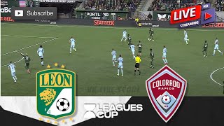 Club Leon vs Colorado Rapids 🔴Live Match Today⚽🎬 [upl. by Medorra]