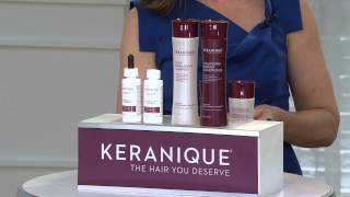 Keranique 4Piece Hair Regrowth Treatment with Leah Williams [upl. by Evannia]