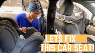 Fixing isofix car seat  Choosing carseat  Britax romer [upl. by Opiak]