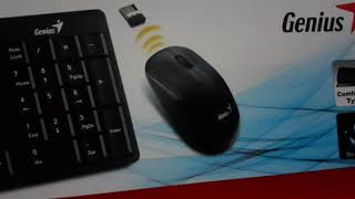 Desbloquea genius SlimStar 8000ME Wireles Slim Keyboard Combo genius teclado y mouse 2020 [upl. by Assed955]