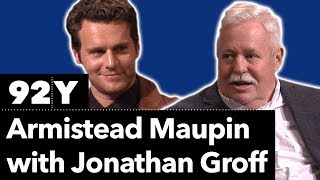 Armistead Maupin in Conversation with Jonathan Groff [upl. by Adirf]