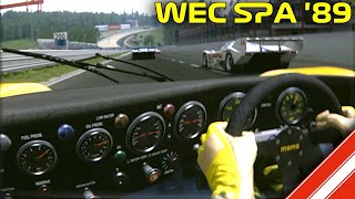 Assetto Corsa VR Group C Porsche 962C at Spa [upl. by Sirac834]