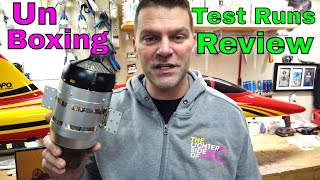 RC TURBINE ENGINE  SWIWIN SW170B  Unboxing Test Runs and Review [upl. by Hanonew399]