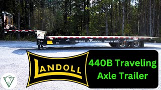 Landoll 440 Series Traveling Axle Trailer Review  Parker Systems [upl. by Atirahs]