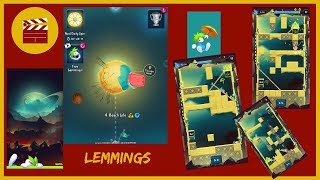 Lemmings Walkthrough  How to improve Beach life IOS [upl. by Llehsal]