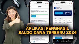 Belum Viral💸 Aplikasi Penghasil Uang Saldo Dana Tercepat 2024 Terbukti Membayar  Apk Penghasil Dana [upl. by Jakie]