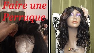 Construire soi même sa perruque vidéo explicative [upl. by Aneryc]