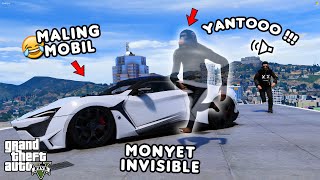 MALING MOBIL PAKE INVISIBLE HEWAN  GTA 5 ROLEPLAY [upl. by Reerg]