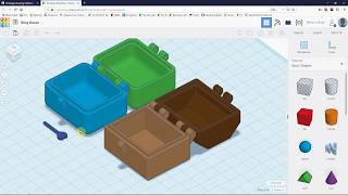 Tinkercad Tutorial Treasure Box Part 1 [upl. by Sacha]