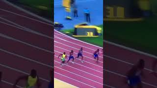 NOAH LYLES 100m FINAL 983 [upl. by Ticon]