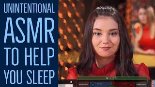 Unintentional ASMR  SOFT Spoken Casino Dealer Will Make You Sleep NOW Unintelligible Croupiers [upl. by Nichy]