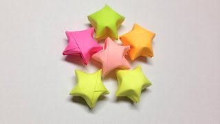 How to make a paper star  Easy origami stars for beginners making  DIYPaper Crafts [upl. by Dardani]