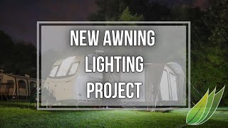 NEW caravan awning LED light project [upl. by Hollington582]