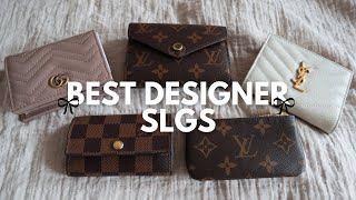 MY 5 BEST DESIGNER SLGS ♡ louis vuitton gucci saint laurent forever pieces [upl. by Ykcin702]